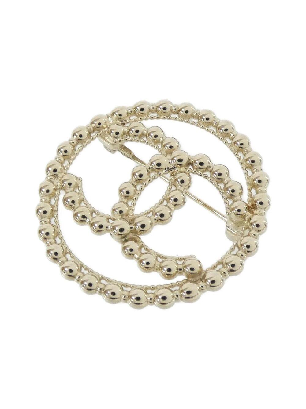 Chanel Brooch Gold-Tone Metal #346836C11B